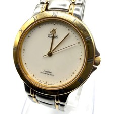 Working condition, new battery. CITIZEN AVALON wristwatch, two-tone gold.