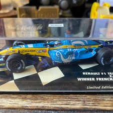 Minichamps 1/43 Renault R25 F1 2005 French GP Winner F. Alonso #5 New Rare