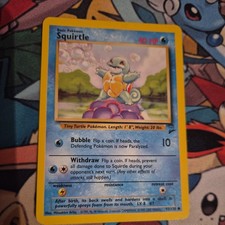 Pokémon TCG Squirtle Base Set 2 93/130 Regular LP