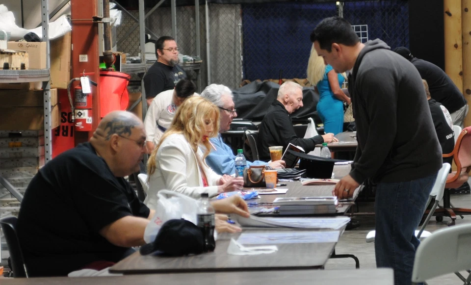 Foto firmada por Bobby Heenan WWF 8x10 certificado de autenticidad WWE foto automática con Andre el Gigante Foto 3 de 4