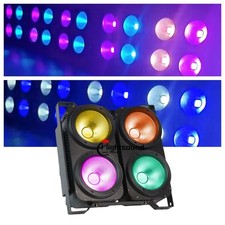 rgbw 4x100W COB Audience DMX Light 4 Eyes COB Blinder Light DJ Disco Lights