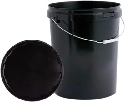 Eimer + Deckel Wanne Eimer Behälter Kunststoff Tampergriff 1L 3L 5L 10L 20L 25L 30L