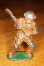 Barclay Dimestore Soldier B108 Infantry Clubbin with Rifle