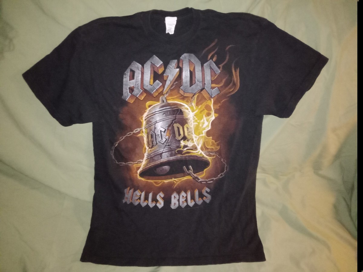 AC/DC Hells Bells 2011 Music Shirt Size Large | eBay