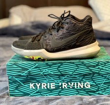 kyrie 3 black multicolor