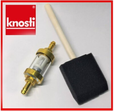 KNOSTI Disco-Antistat Ultrasonic Zubehör-Set (Filter und Schwammpinsel) NEU