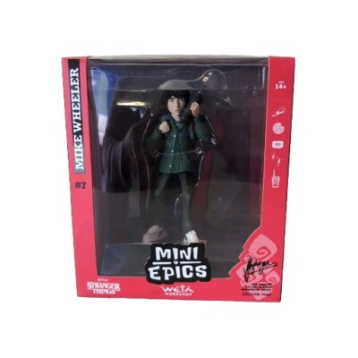 Weta Workshop Stranger Things Mini Epics Vinyl Figur Mike Wheeler Season 1 15 cm