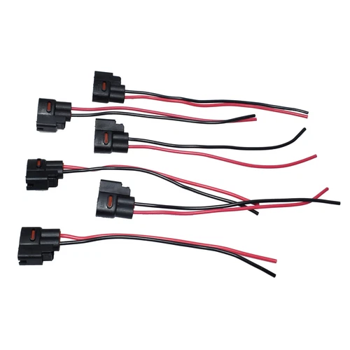 6*Ignition Coil Connector Harness Wire Pigtail For Chrysler Dodge Plymouth V6 - Foto 2 di 7