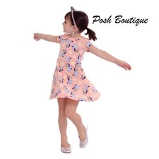 Disney BLUEY Girls Dress Toddler Outfit 2T 3T 4T 5T Bingo Dog Cotton Blend NWT