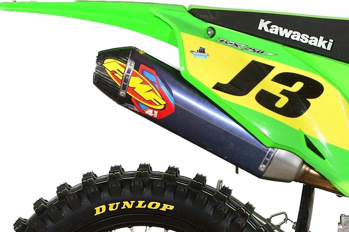 FMF Factory 4.1 Slip On Exhaust Pipe Kawasaki KX250F KX250 KX250X