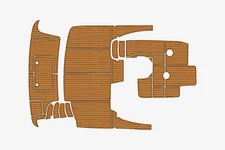 1996-2002 Sea Ray 420 Aft cabin  EVA  foam faux teak deck marine   floor