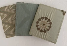3 Mini Junk Journal, Handmade Blank Journal, Upholstery Sample Cover, NEW