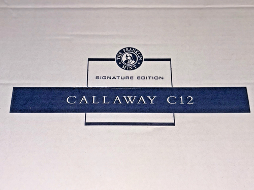 NIB Franklin Mint Callaway C12 1/24 Corvette Limited Edition Mint #517 of 3,500 - Picture 24 of 24