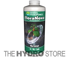 General Hydroponics FloraNova Grow 1 Quart - gh flora nova qt gal