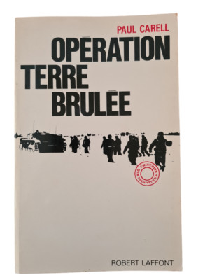 Kriegsgeschichte OPERATION VERBRANNTE ERDE Ausgabe von 1968 Brosche ROBERT LAFFONT