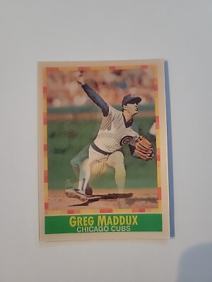 1990 Sportflics Greg Maddux #211 HOF Chicago Cubs F4