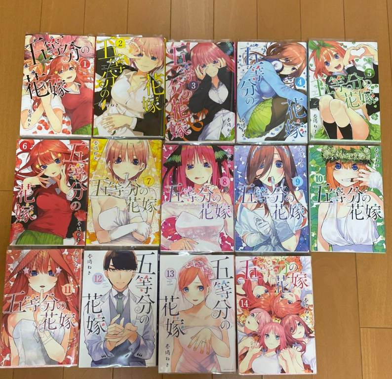 The Quintessential Quintuplets Full Color Edition 1-14 Complete