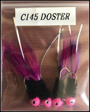 Hand Tied Hackle Tail Crappie Jigs Made in The USA 1/16th Ounce #4 or 6 Hook New
