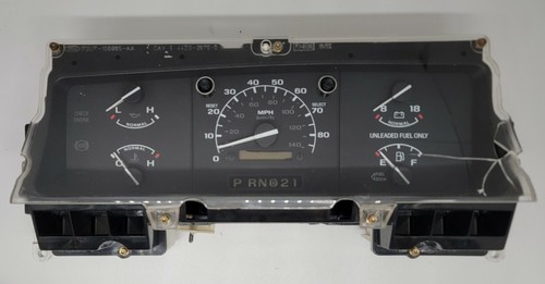 92-96 FORD TRUCK F150 F250 F350 BRONCO USED INSTRUMENT CLUSTER F6TF-10C956-AA - Picture 3 of 7