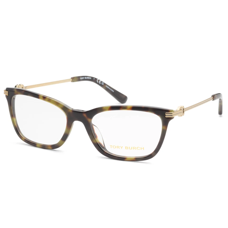 Ópticas verdes de 53 mm de moda para mujer Tory Burch TY2117U-1850