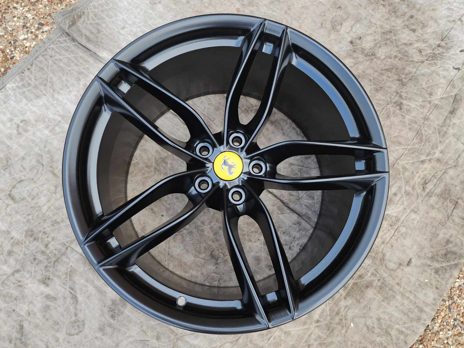 FERRARI 488 PISTA SPIDER OEM GENUINE ORIGINAL 20" FORGED WHEEL/TIRE/TPMS/CAP SET