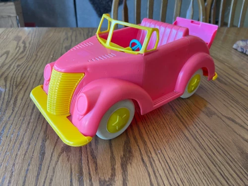 RARE VTG TONKA 1930'S FORD ROADSTER TOY CAR  RUMBLE SEAT CONVERTIBLE