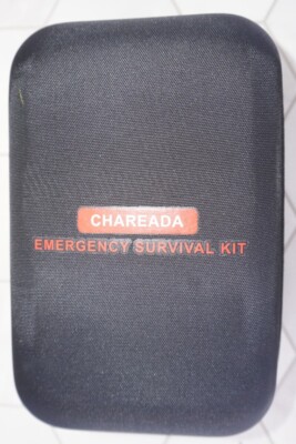 CHAREADA Emergency Survival Kit 37 items/ 176 pc Outdoor Survival Gear Tool Kit 