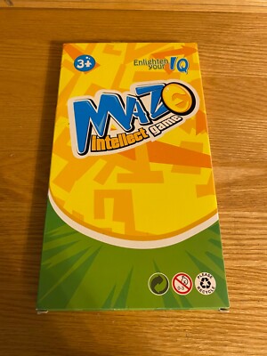 Maze Intellect Game 3+ Enlighten Your IQ Brand New Game Fun Challenging Strategy