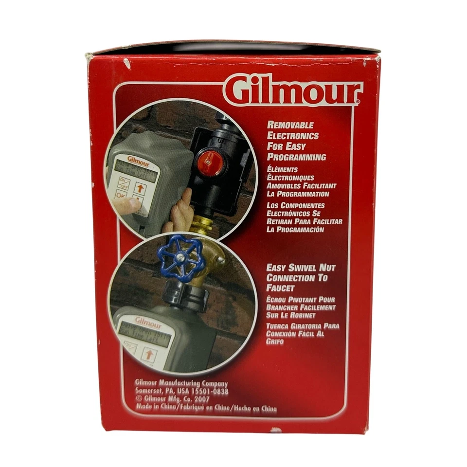 Gilmour Temporizador Electrónico de Agua y Ciclo Modelo 9408GF Nuevo En Caja Foto 2 de 4