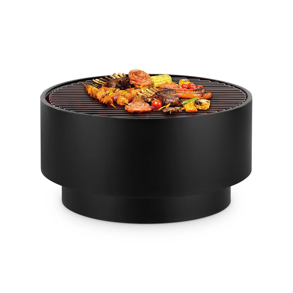 BLUMFELDT braciere griglia carbone focolare falò Ø 60 cm acciaio nero