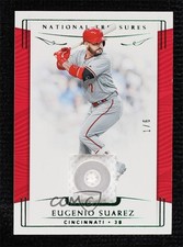2019 Panini National Treasures Button 1/6 Eugenio Suarez #93 r7d