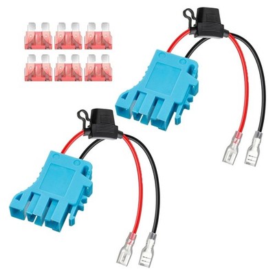 2 Stück Kabelbaum Stecker kompatibel mit für Peg Perego Spielzeugfahrzeuge
