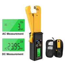 Digital Car Clamp Meter AC DC Current Leakage Tester Ammeter Auto Range Handheld