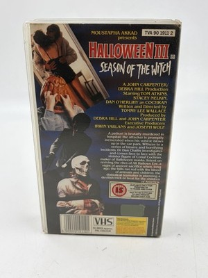 Halloween 3 Season Of The Witch PRE CERT VHS Small Box Video PAL