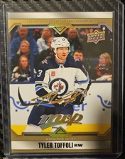 2024-25 Upper Deck MVP #164 Tyler Toffoli Super Script #/25