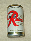 Empty Beer Can Rainier Mountain Fresh Beer opened from the bottom — photo 2