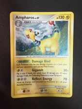 Ampharos 1/127 Platinum Holo with swirl - LP-NM 2009 on eBay