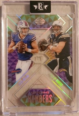 2018 Josh Allen Philip Rivers Matching numbers RC #3 | eBay