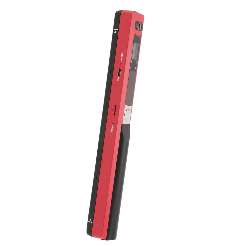 (Red)A4 Document Scanner 900 DPI Handheld Image Scanner For Home A - Image 4 of 4