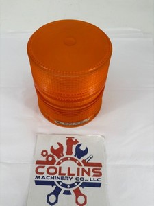 Caterpillar 561-0644 LED Amber Beacon Light Lamp Lens - Lens Only