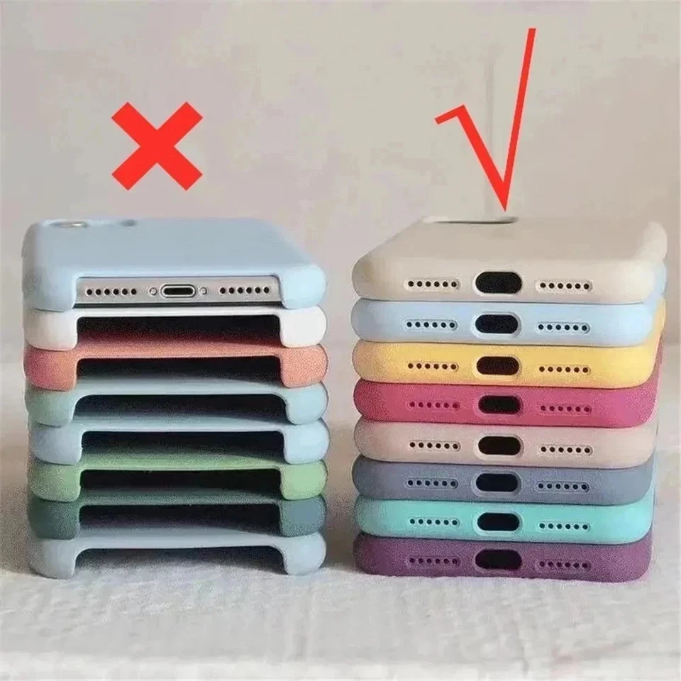 For iPhone Max Soft Silicone Cases Case 11 14 12 15 13 16 Pro Max - Image 3 of 4