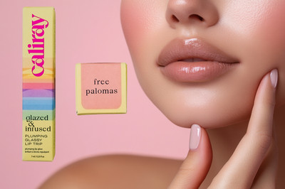 Caliray Glazed and Infused Plumping Glassy Lip Trip Lip Gloss Free Palomas