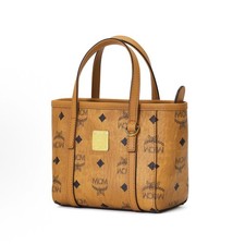 MCM Toni Brand Logo Zipper Closure Leather Tote Bag Shopping - Unused #10SSAMP