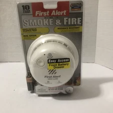 First Alert Ultimate Smoke/Fire Alarm Dual Sensor remote controlled #SA302