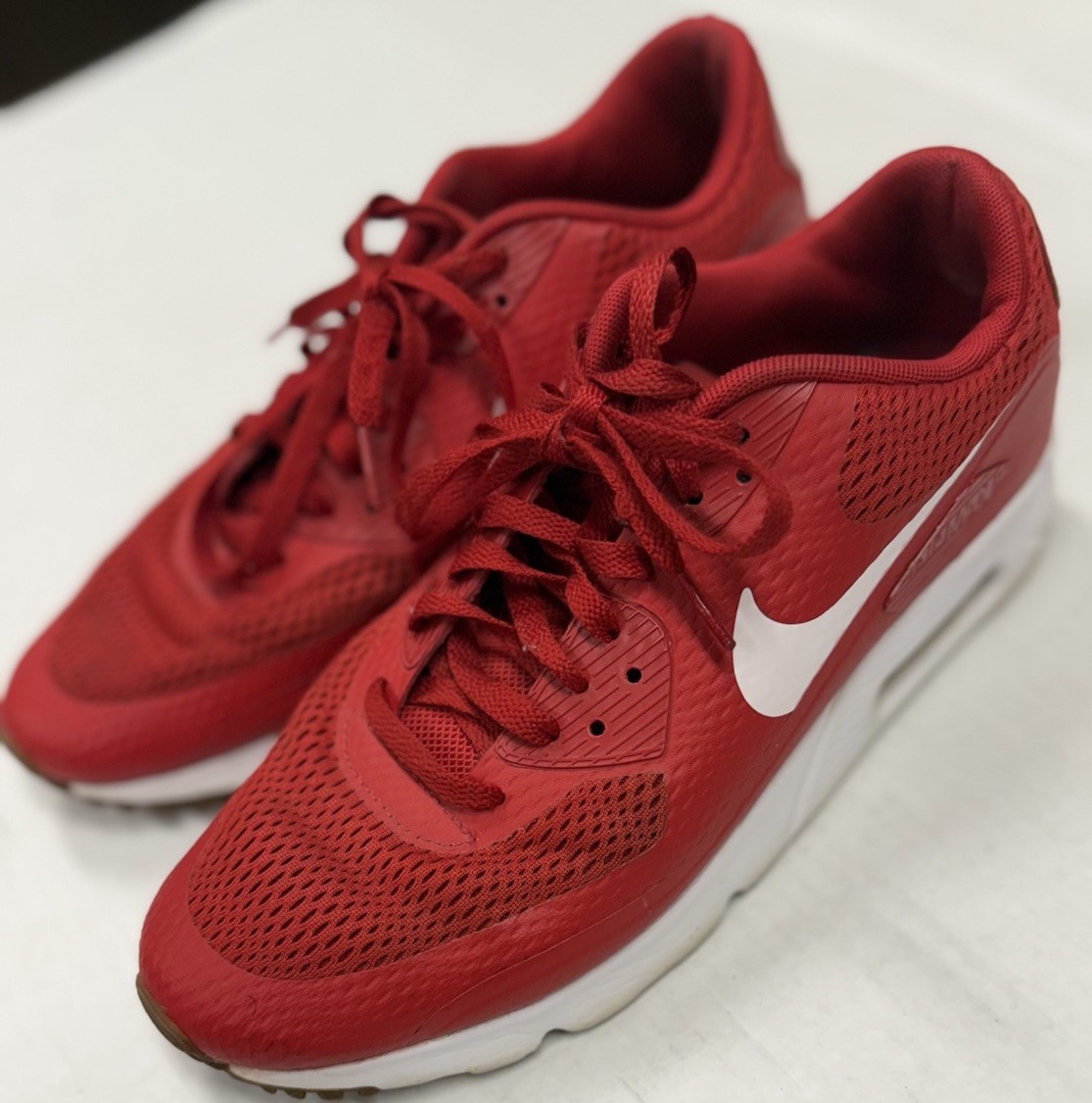 Size 9.5 - Nike Air Max 90 Ultra Essential University Red