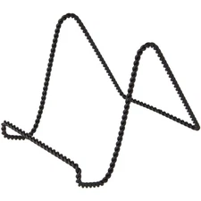 Bard's Twisted Black Wire Easel Stand, 6" H x 5.5" W x 8" D