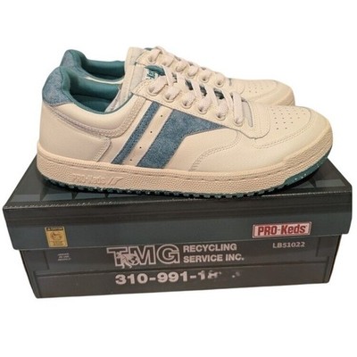 Pro Keds Sky Hawk Low TMG White Green Mens 7.5 PH67550 Trashman RSI Sneakers