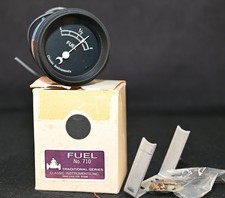 Nos Classic Instruments Traditional Series Fuel Gauge No. 710 240-33 Ohm Nos Classic Instruments Traditional Series Fuel Gauge No. 710 240-33 Ohm