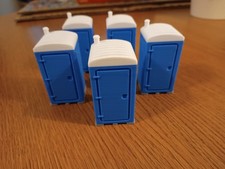 Gauge 1 / slot car Portable toilets 1:32 Scale for Model Railway  x5