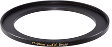 X2 Brass 77Mm to 95Mm Step up Filter Ring Adapter 77 95 Luzid